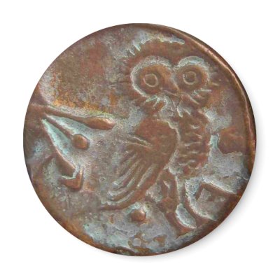 Athens Owl Magnet by shelbysemail2