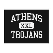 Athens - Trojans - High School - Athens Louisiana Post Card