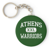 Athens - Warriors - High School - Athens Illinois Keychain