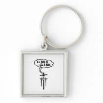 Athiest bible key chain