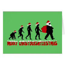 Athiest Christmas Greeting Cards