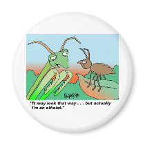 Athiest praying mantis