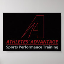 Athletes' Advantage - Company Logo Print