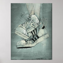 Athletic Feet Poster
