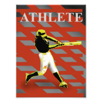 athletic  red art photo