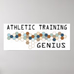 Athletic Training Genius Poster