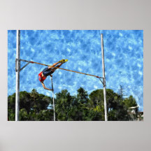 ATHLETICS JUMPS PRINT