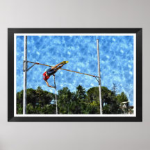 ATHLETICS JUMPS PRINT