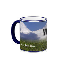 Athletics Matches Worlds Best Dad #1 Coach Design Coffee Mug