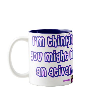 Ativan Mug by ScottInk