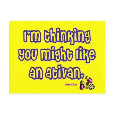 Ativan Postcard by ScottInk