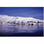 Atka village in winter photo cut outs