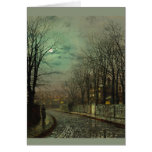 Atkinson Grimshaw Tryst CC0610 Greeting Card