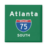 Atlanta 75 magnet