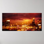 Atlanta at Dusk Poster