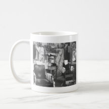 Atlanta Coffee Shops on Atlanta Barber Shop  1930s Coffee Mug