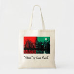 "Atlanta" by Linda Powell~Original Abstract Tote Bag