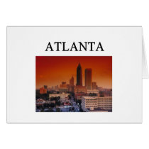 ATLANTA georgia Greeting Cards