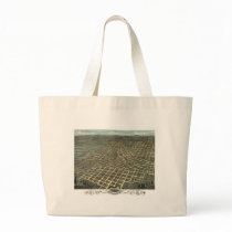 Atlanta Georgia in 1871 Canvas Bag