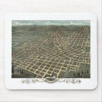 Atlanta Georgia in 1871 Mouse Pads