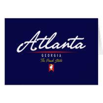 Atlanta Script Greeting Card