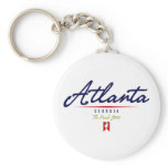 Atlanta Script Keychain