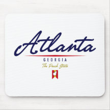 Atlanta Script Mouse Pad