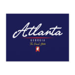 Atlanta Script Post Card