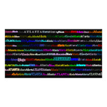 Atlanta Text Design I Photo Card