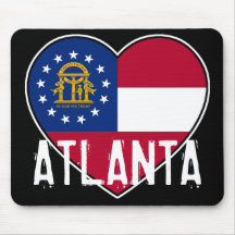 Atlanta - The Heart of Georgia - Mousepad