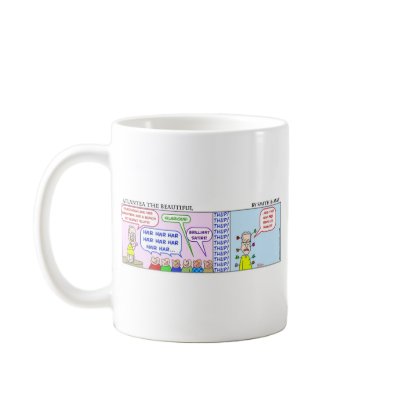 Atlantea david letterman sarah palin coffee mugs by rexfmay