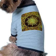 Atlantean Gold on Bronze Dog Shirt