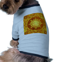 Atlantean Gold on Wood Doggie Tee