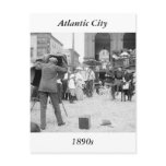 Atlantic City Beach, 1890s postcards