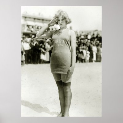 Atlantic City Beauty, early 1900s Posters by Photoblog