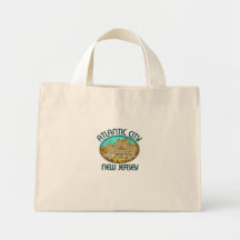 Atlantic City, New Jersey Tote Bags