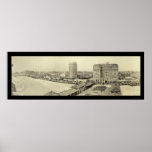 Atlantic City Pier Photo 1917 Poster