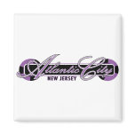Atlantic City Wheels Refrigerator Magnets