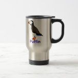 Atlantic Puffin Stainless Steel Travel Mug