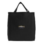 Atlantic Salmon embroidered bags