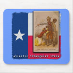 Atlantic Triangular Trade Texas Protest Tshirt mousepads
