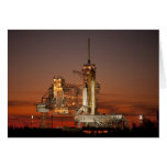 Atlantis awaiting the mission into space cards