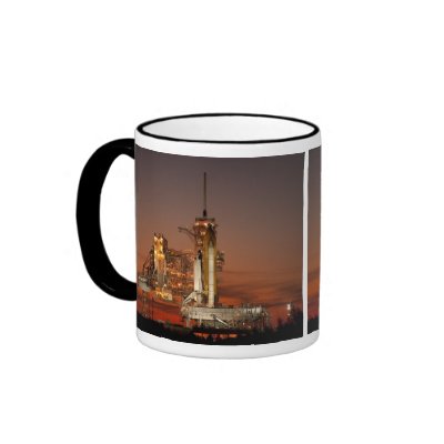 Atlantis awaiting the mission into space coffee coffee mugs by Nasaworld