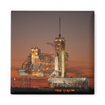 Atlantis awaiting the mission into space magnets