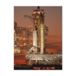 Atlantis awaiting the mission into space postcards