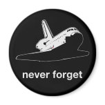 Atlantis - Never Forget Fridge Magnet