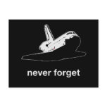 Atlantis - Never Forget Post Card