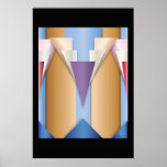 Atlantis Pattern 1a Posters
