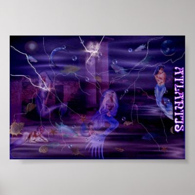 Atlantis Print by MysticVelvet