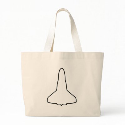 Atlantis Space Shuttle Tote Bags by FarewellAtlantis